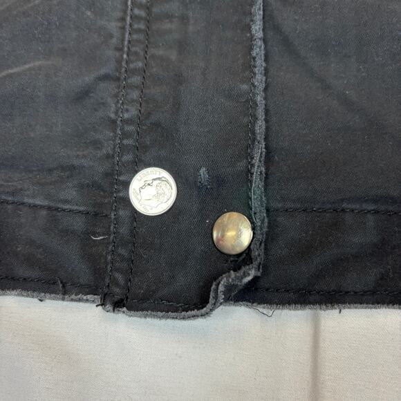 Art Village Co High Collar Denim Jacket Women's Large Rare Japanese Brand - Picture 8 of 10